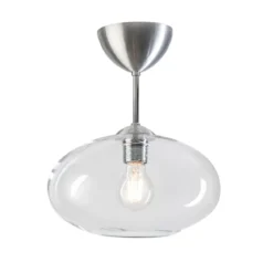 Belid Bullo Deckenleuchte 270mm aluminium Glas klar E27