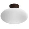 Belid Bullo XL Deckenleuchte kupferfarben opal 38cm E27