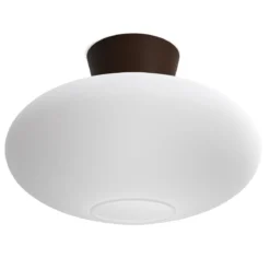 Belid Bullo XL Deckenleuchte kupferfarben opal 38cm E27