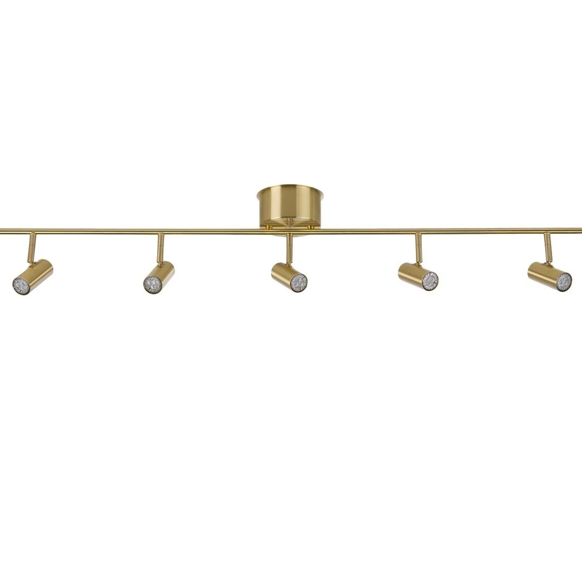 Belid Cato Deckenleuchte Spotlight 5-flammig messing GU4