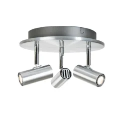 Belid Cato Deckenleuchte Spotrondell 3-flammig aluminium GU4