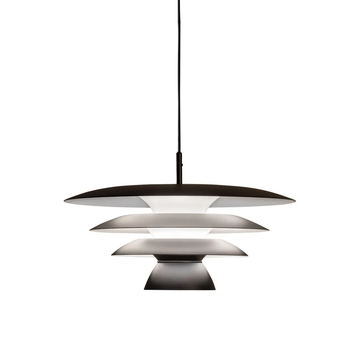 Belid DaVinci Pendelleuchte schwarz matt 430mm E27