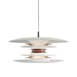 Belid Diablo Pendelleuchte 500mm weiss rosé silber
