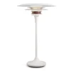 Belid Diablo Tischleuchte 300mm weiss rosé silber G9