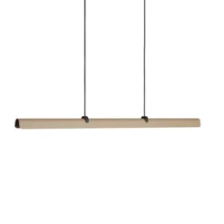 BELID Fold linear G2 LED Pendelleuchte sand dimmbar