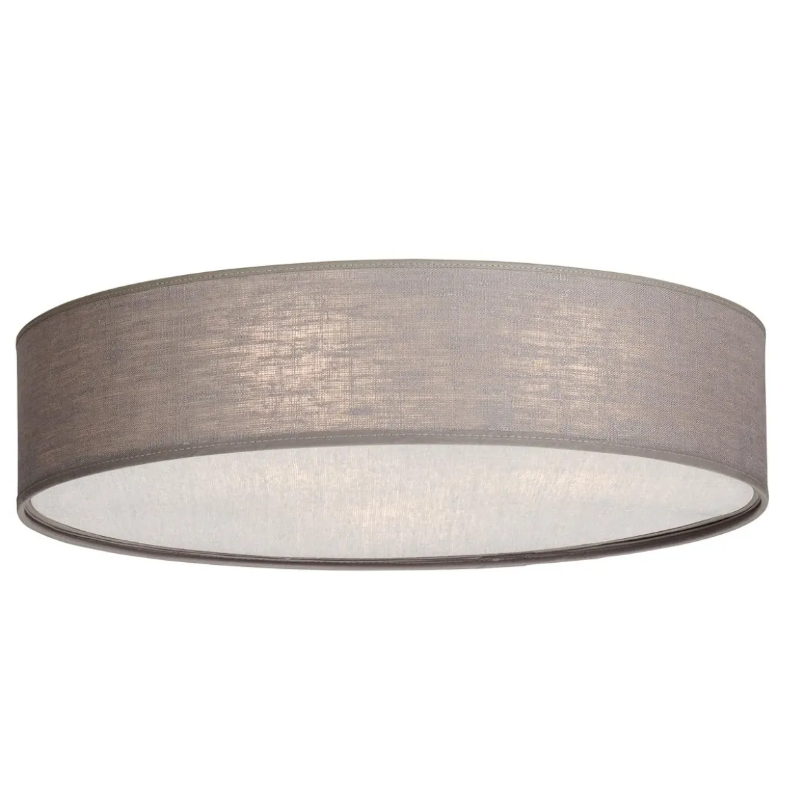 BELID Leuchten 2151250 Deckenleuchte Soft Leinen grau 44cm