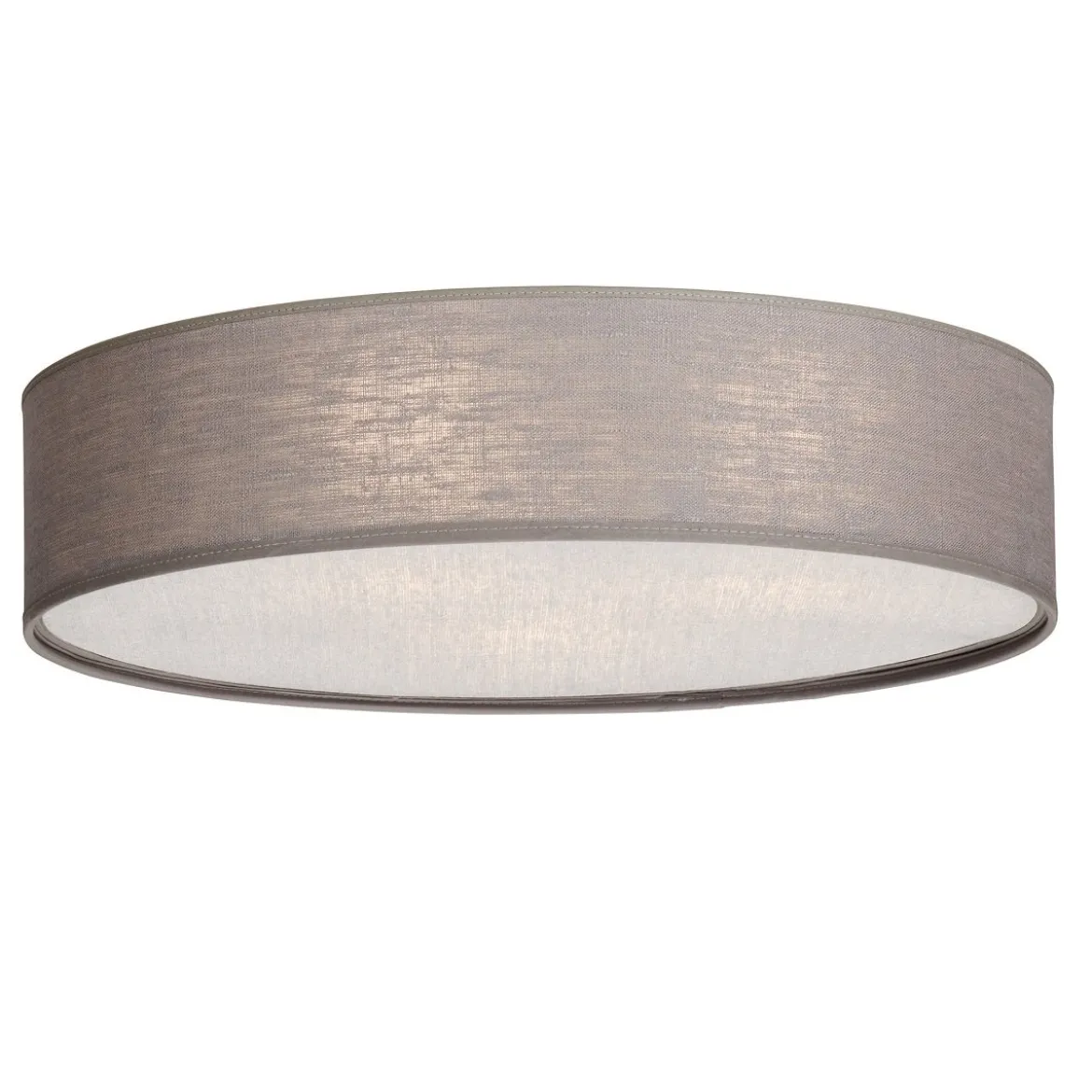 BELID Leuchten 2152250 Deckenleuchte Soft Leinen grau 50cm