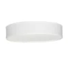 BELID Leuchten No. 2151252 Deckenleuchte Soft 2-flammig Leinen Weiss 44cm E27