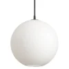 BELID Leuchten No. 128486389 E27 Pendelleuchte Capo 35cm schwarz opal