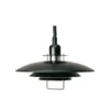 BELID Leuchten No. 121416 E27 Pendelleuchte Primus II chrom, schwarz 43 cm