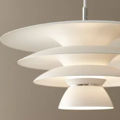 BELID Leuchten No. 104036 E27 Pendelleuchte DaVinci weiß matt 50cm