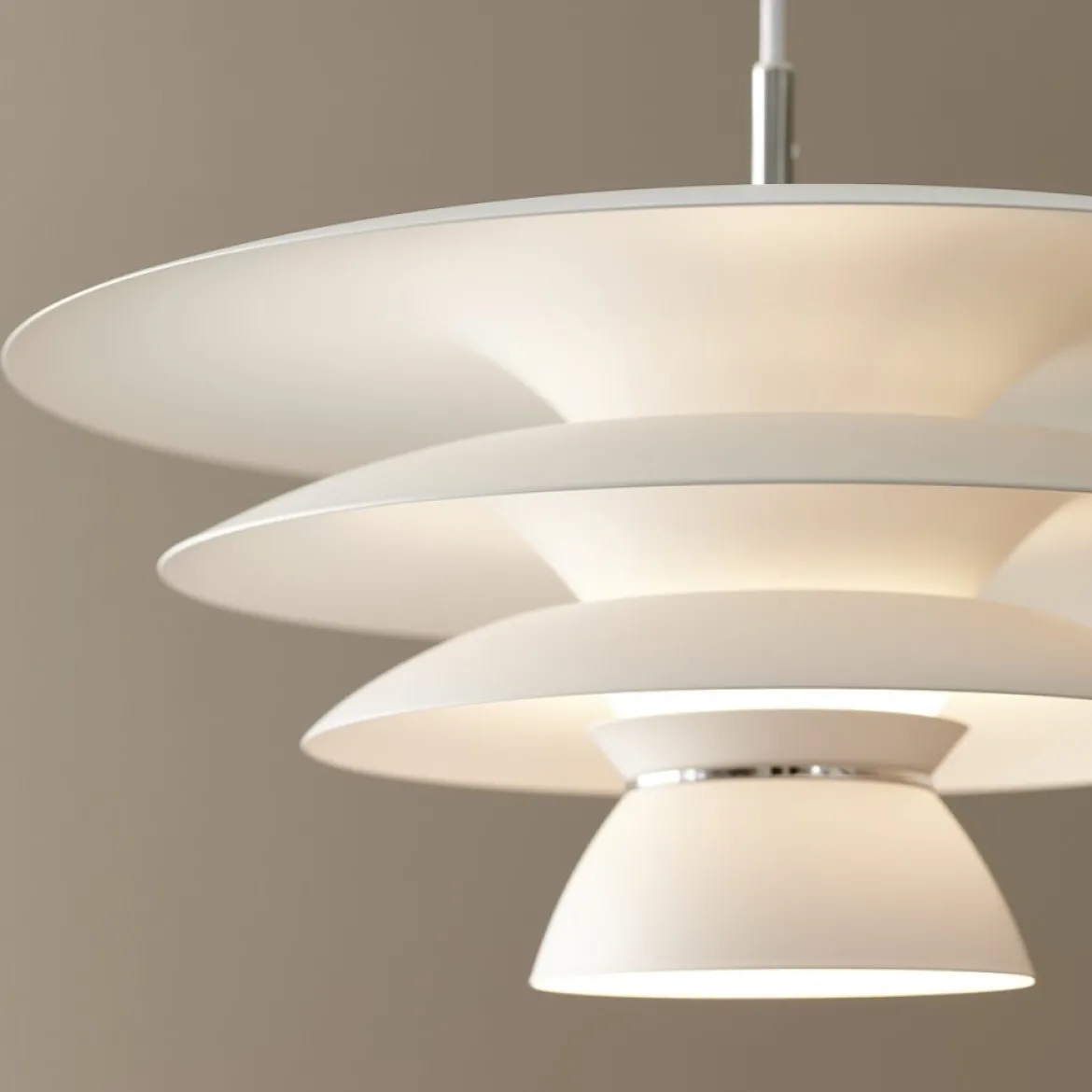 BELID Leuchten No. 104036 E27 Pendelleuchte DaVinci weiß matt 50cm