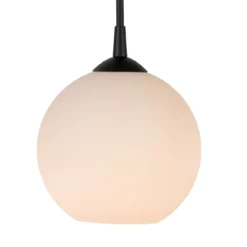 BELID Leuchten No. 126086389 E27 Pendelleuchte Capo 20cm schwarz opal