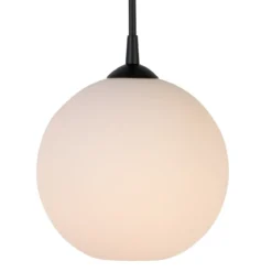 BELID Leuchten No. 126286389 E27 Pendelleuchte Capo 25cm schwarz opal