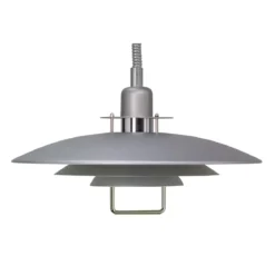 BELID Leuchten No. 121477 E27 Pendelleuchte Primus II grau 43cm