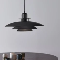 BELID Leuchten No. 121307 E27 Pendelleuchte Primus I schwarz 43cm