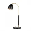 BELID Leuchten No. 407693 LED Tischleuchte Deluxe schwarz messing 50,7 cm