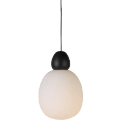 BELID Leuchten No. 142186389 Pendelleuchte Buddy Schwarz Opal E14