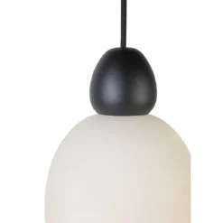 BELID Leuchten No. 142186389 Pendelleuchte Buddy Schwarz Opal E14