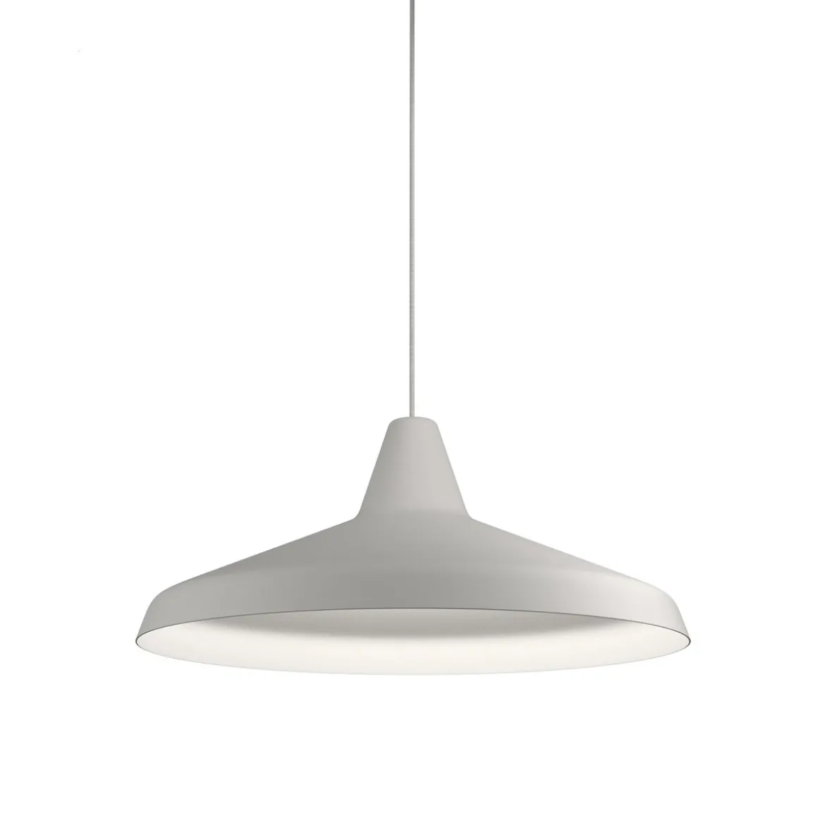 BELID Leuchten No. 1809068 Pendelleuchte Titan Weiss 40cm E27