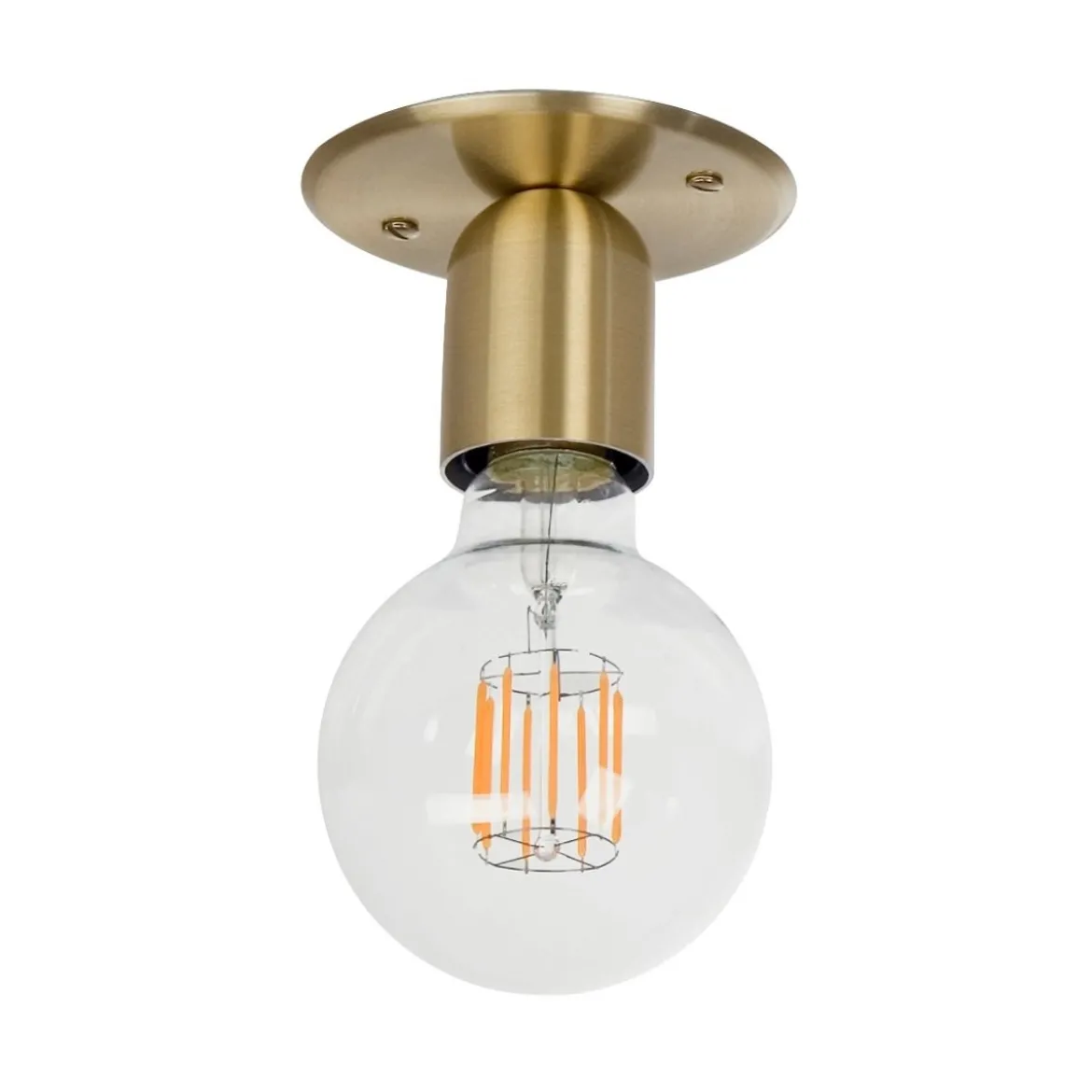 BELID Leuchten No. 202510 Wand- und Deckenleuchte Regal Messing 1-flammig E27