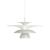 BELID Leuchten 1816036 Pendelleuchte Picasso 38cm G9 Weiß