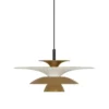 BELID Leuchten 1816513 Pendelleuchte Picasso 38cm G9 Messing