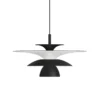 BELID Leuchten 1816007 Pendelleuchte Picasso 38cm G9 Schwarz