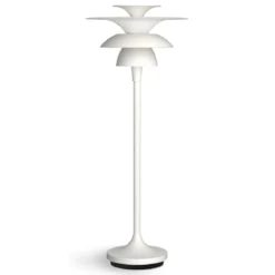 BELID Leuchten 4296036 Tischleuchte Picasso Weiß G4 46cm