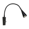 BELID Leuchten 529107 Wandleuchte Ledro LED Schwarz matt GU5.3