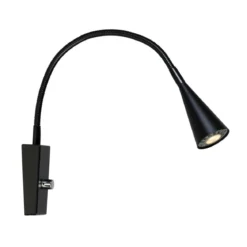 BELID Leuchten 529107 Wandleuchte Ledro LED Schwarz matt GU5.3