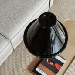 Belid Pendelleuchte Belle 36cm schwarz glänzend 2700K