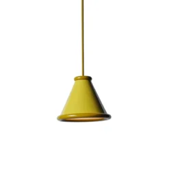 Belid Pendelleuchte Belle 15cm Zinkgelb Honiggelb 2700K
