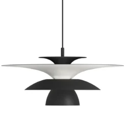 Belid Picasso Pendelleuchte 50cm schwarz matt G9