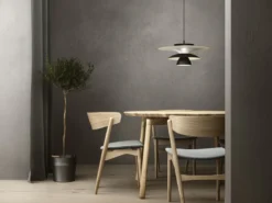 Belid Picasso Pendelleuchte 50cm schwarz matt G9
