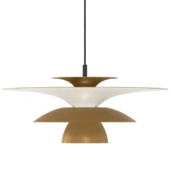 Belid Picasso Pendelleuchte 50cm messing antik G9