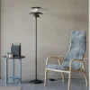 Belid Picasso Stehleuchte 50cm schwarz matt G9