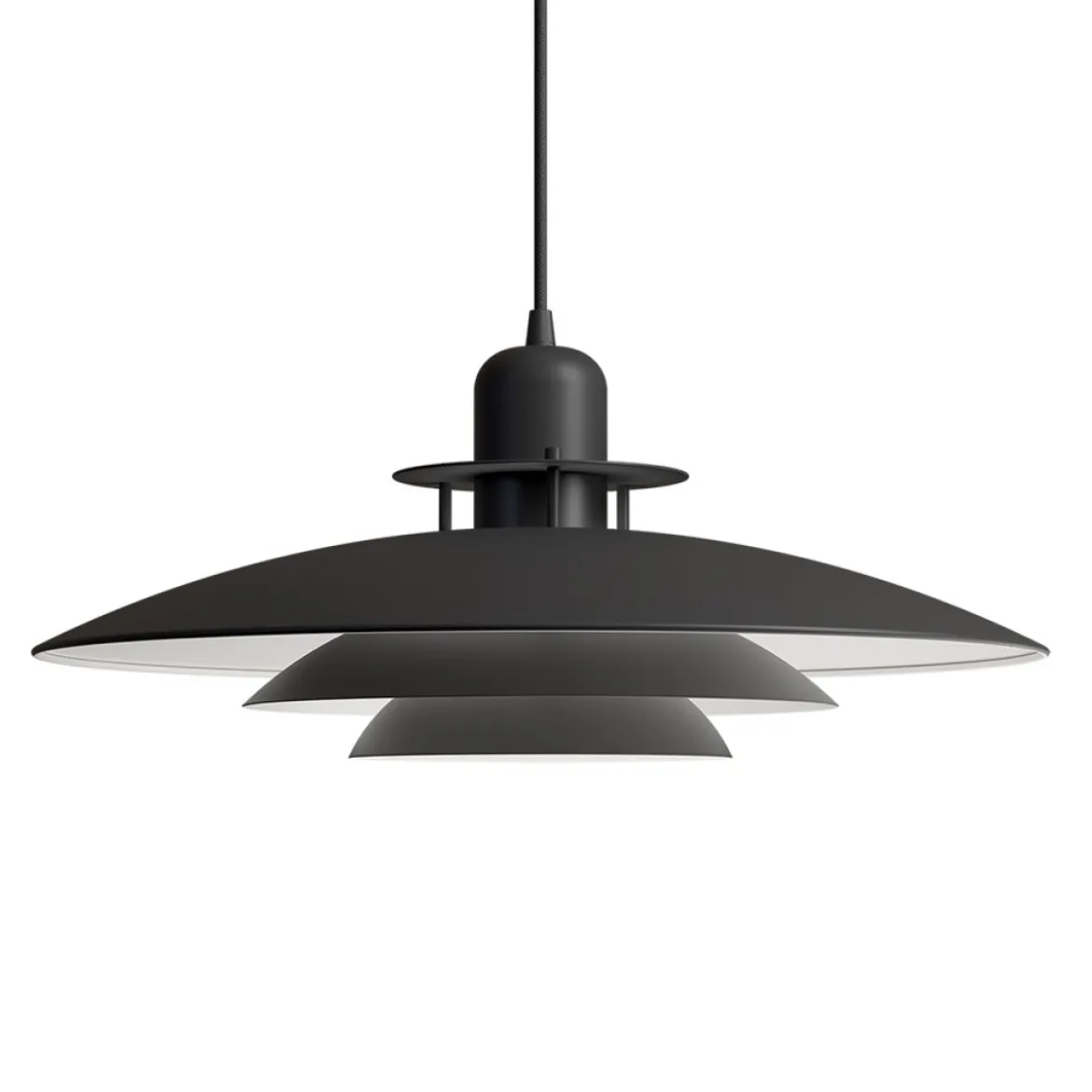 Belid Primus V Pendelleuchte matt schwarz 475mm E27