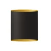 Belid Sinne Wandleuchte schwarz messing G9