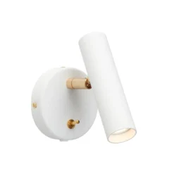 Belid Slender Wandleuchte weiss GU4 mit Kabel