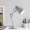Brilliant AG Leuchten 94591-22 Bailie Tischleuchte 38cm grau Metall