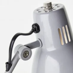 Brilliant AG Leuchten 94591-22 Bailie Tischleuchte 38cm grau Metall