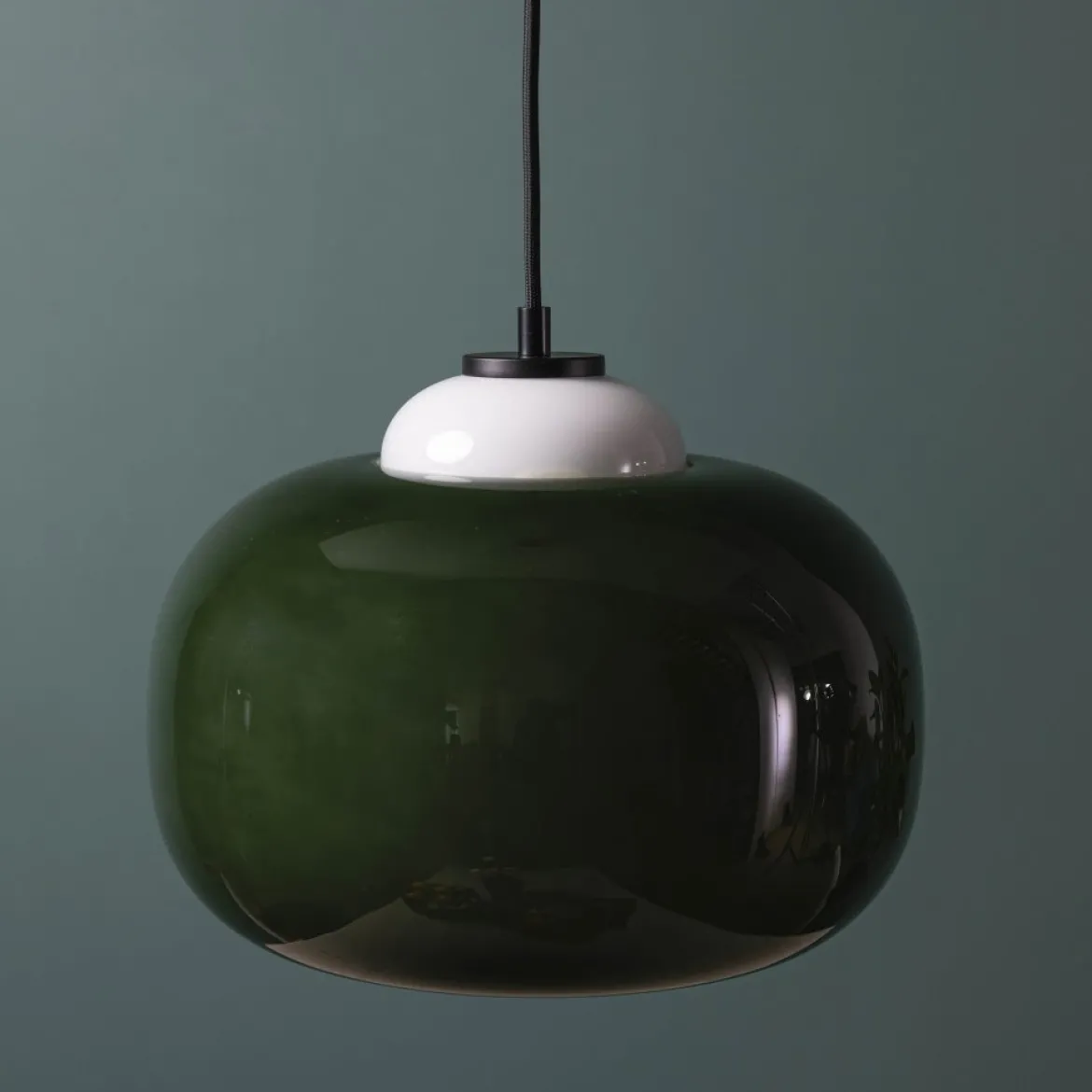 Brilliant AG Leuchten 99860-04 Blop Pendelleuchte 30cm Glas Grün