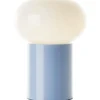 Brilliant AG Leuchten 99003-03 Daeny Tischleuchte blau weiß 27cm