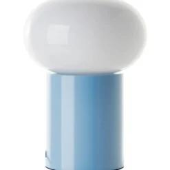 Brilliant AG Leuchten 99003-03 Daeny Tischleuchte blau weiß 27cm