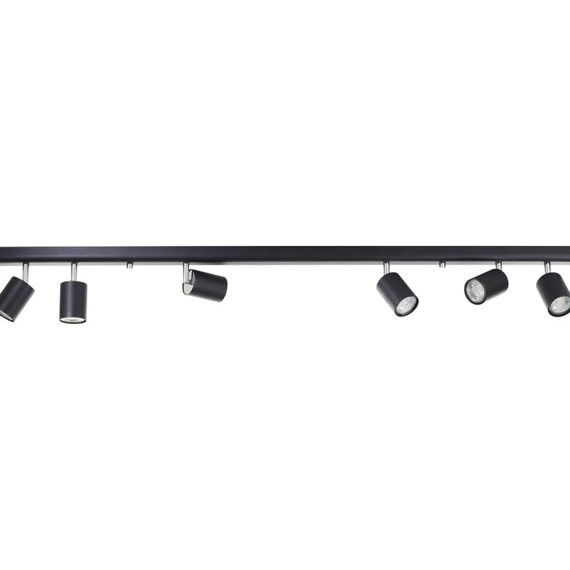 Brilliant AG Leuchten 94416-06 Different Spotbalken 6- flammig schwarz GU10