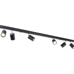 Brilliant AG Leuchten 94416-06 Different Spotbalken 6- flammig schwarz GU10
