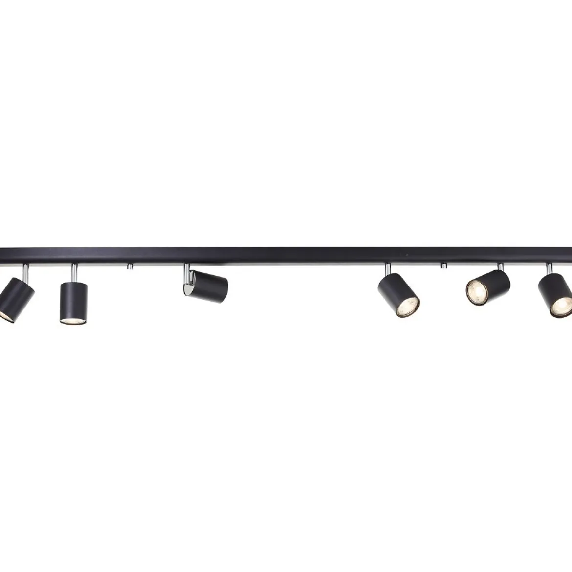 Brilliant AG Leuchten 94416-06 Different Spotbalken 6- flammig schwarz GU10