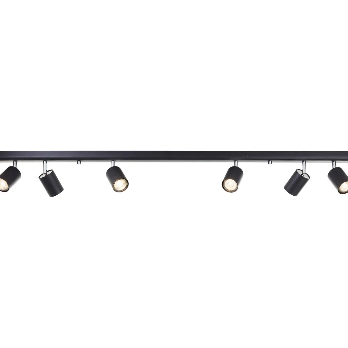 Brilliant AG Leuchten 94416-06 Different Spotbalken 6- flammig schwarz GU10