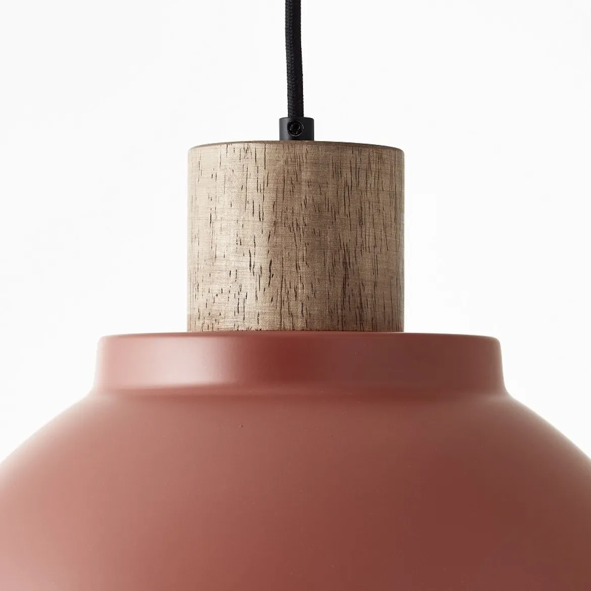 Brilliant AG Leuchten 99836-01 Erena Pendelleuchte rot 38cm